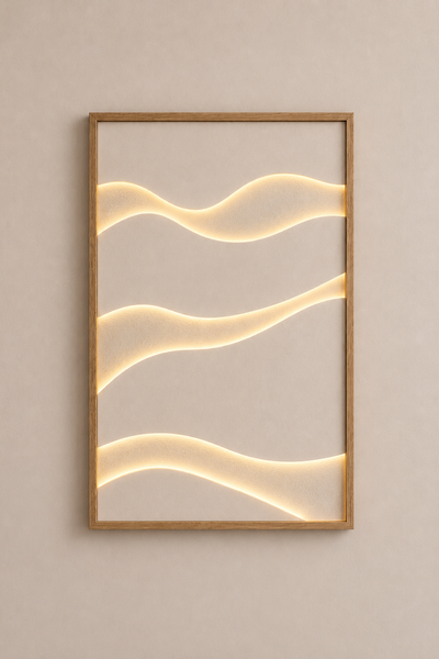 Nuviko lineart  / Cuadro LED minimalista de diseño