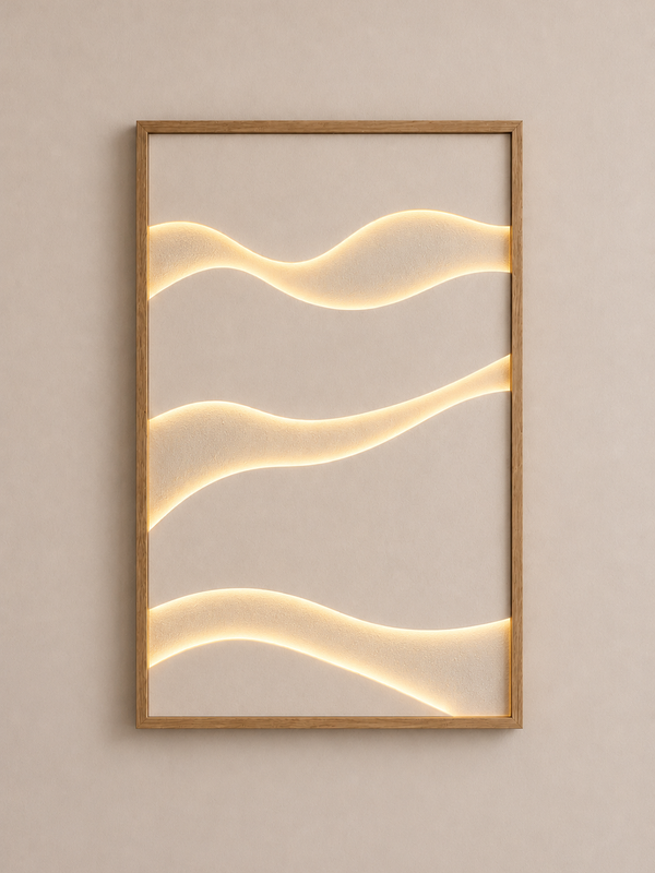 Nuviko lineart  / Cuadro LED minimalista de diseño